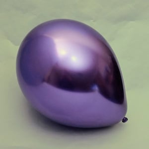 Violet Chrome Party Balloons | Metallic Purple Party Balloons | Latex Balloons | Birthday Party Decoration  BAL9815