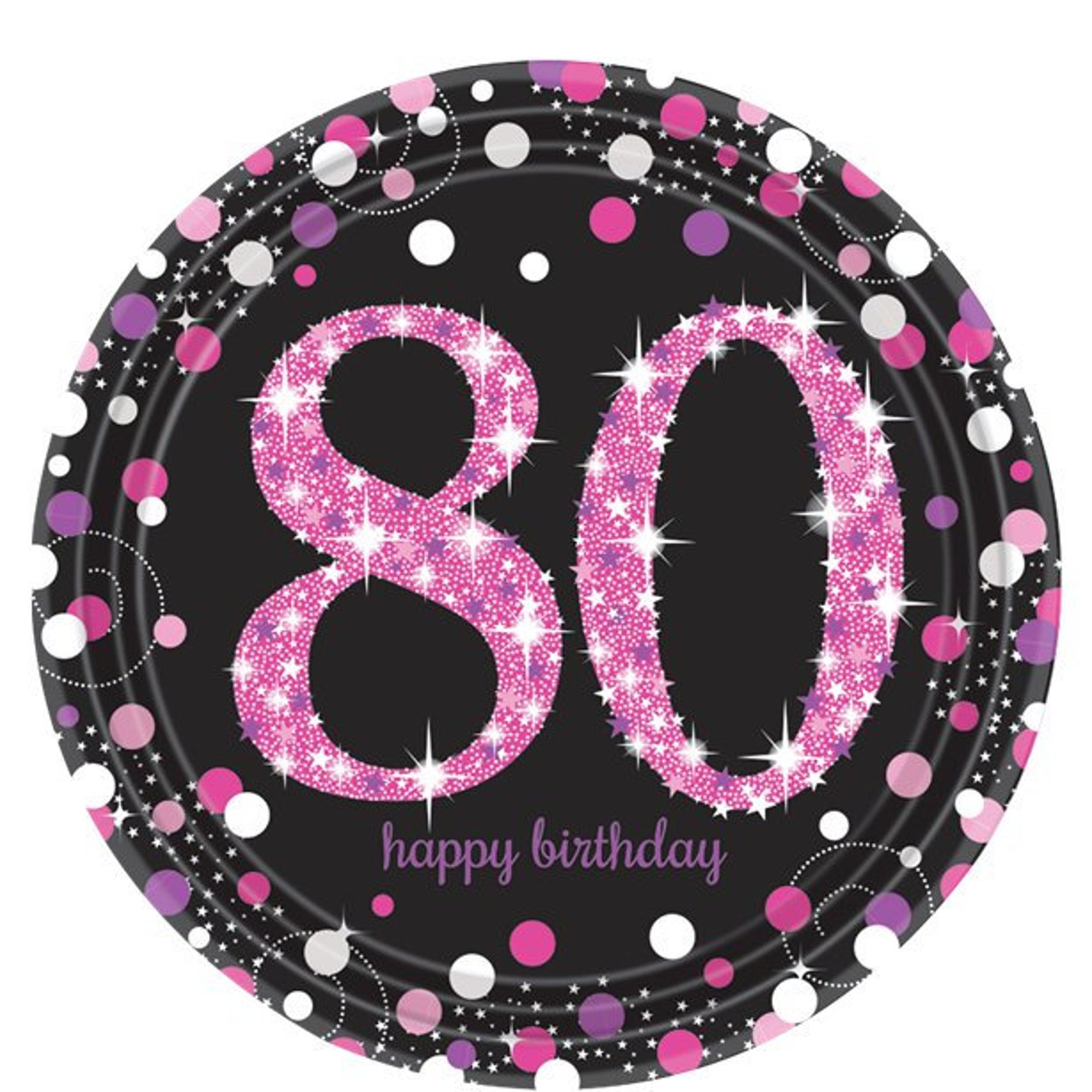 80th Birthday Paper plates party plates paper plates 80th Etsy 80th Birthday Paper plates party plates paper plates 80th Etsy