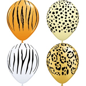 Safari balloons animal balloons zoo party BAL9910 image 4