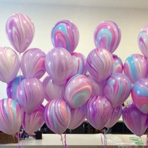 unicorn party decor, unicorn birthday, marble balloons, unicorn birthday decorations BAL9999