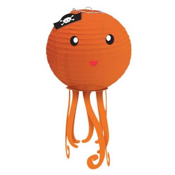 Octopus Hanging Sea Creature Decorations Under The Sea Party Etsy