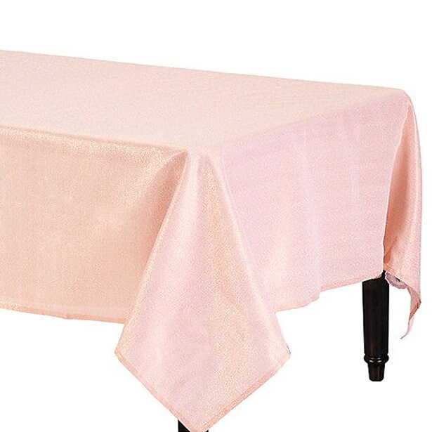 Rose gold Table cover rose gold table cloth fabric table Etsy