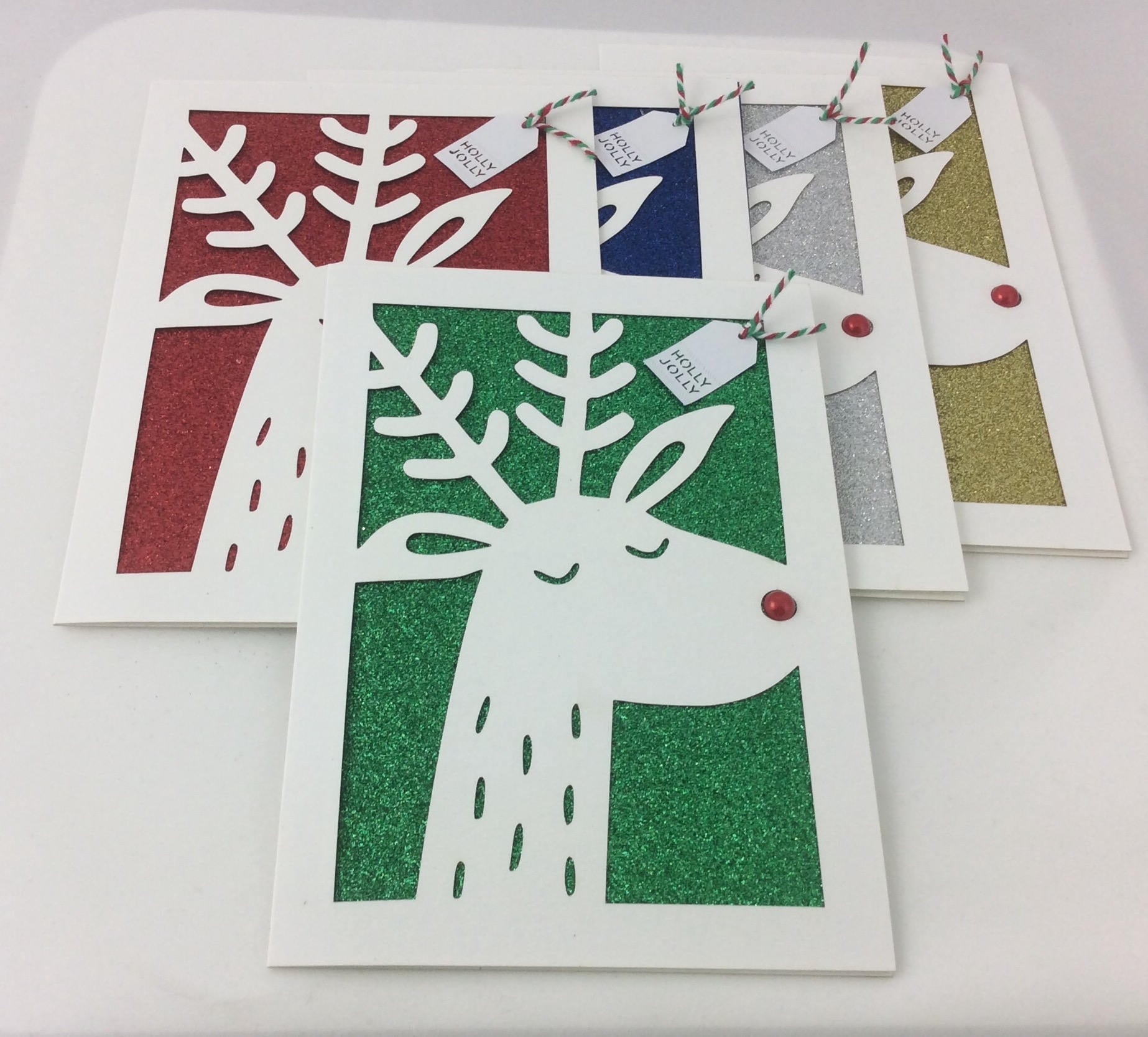 Funny Reindeer Christmas Cards 