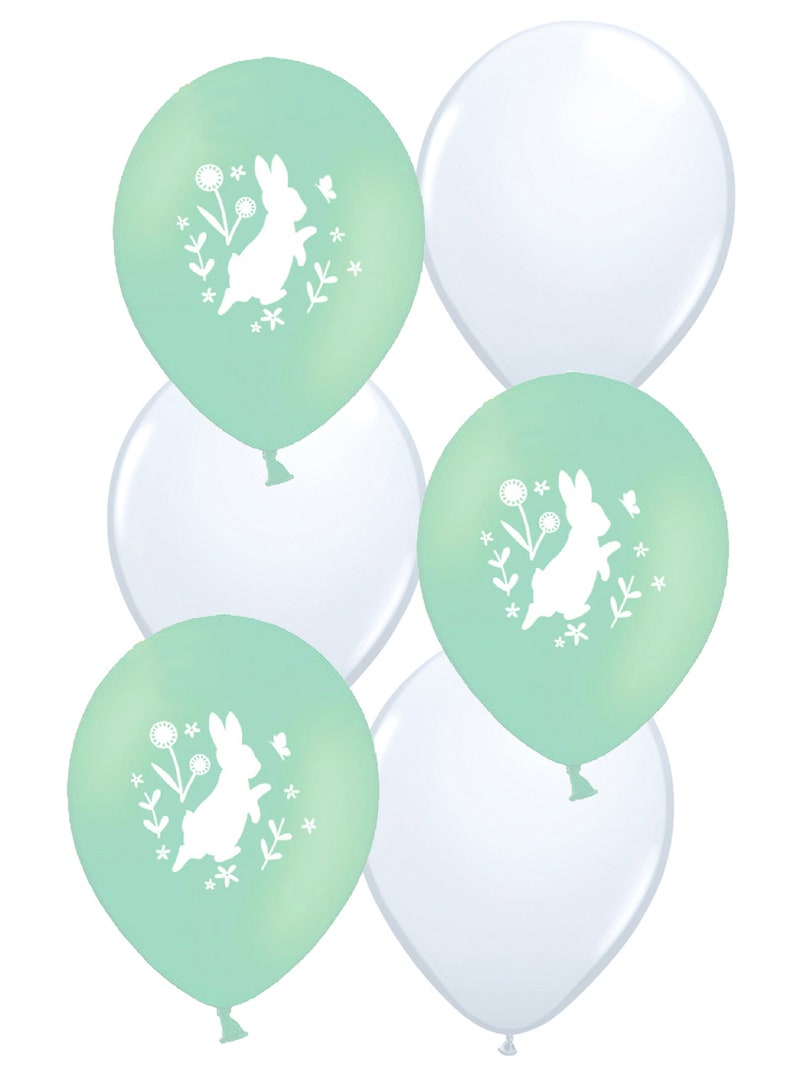 peter rabbit baby shower balloons