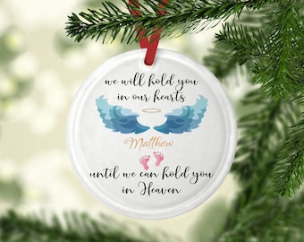 Personalisiertes Fehlgeburtsgeschenk Ornament | Fehlgeburt Geschenk | Christbaumkugel, Christbaumkugel XMAS9960