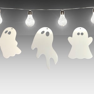 Halloween decorations Acrylic ghosts Halloween Decorations Halloween Party Set of 3 Halloween home decor HAG9914 image 1