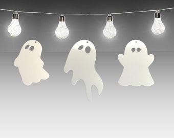 Halloween decorations | Acrylic ghosts Halloween Decorations | Halloween Party | Set of 3 | Halloween home decor  HAG9914