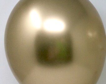 Chrome Gold balloon, gold balloons, metallic gold party balloons, Baby Shower, Birthday Party, Birthday, Party Supplies, Wedding Decorations