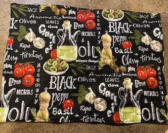 Placemats with Italian theme