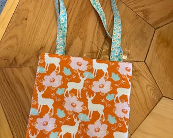 Small book tote/toy bag