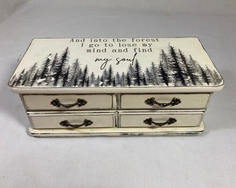 Jewelry Box upcycled trinket box