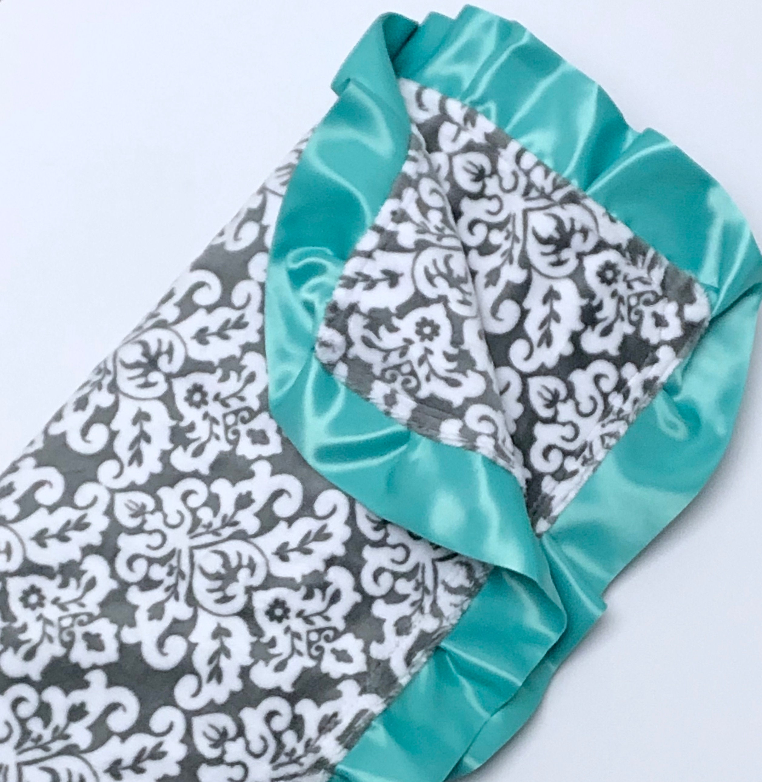 Double Minky Satin Binding Blanket shannon Fabrics Etsy