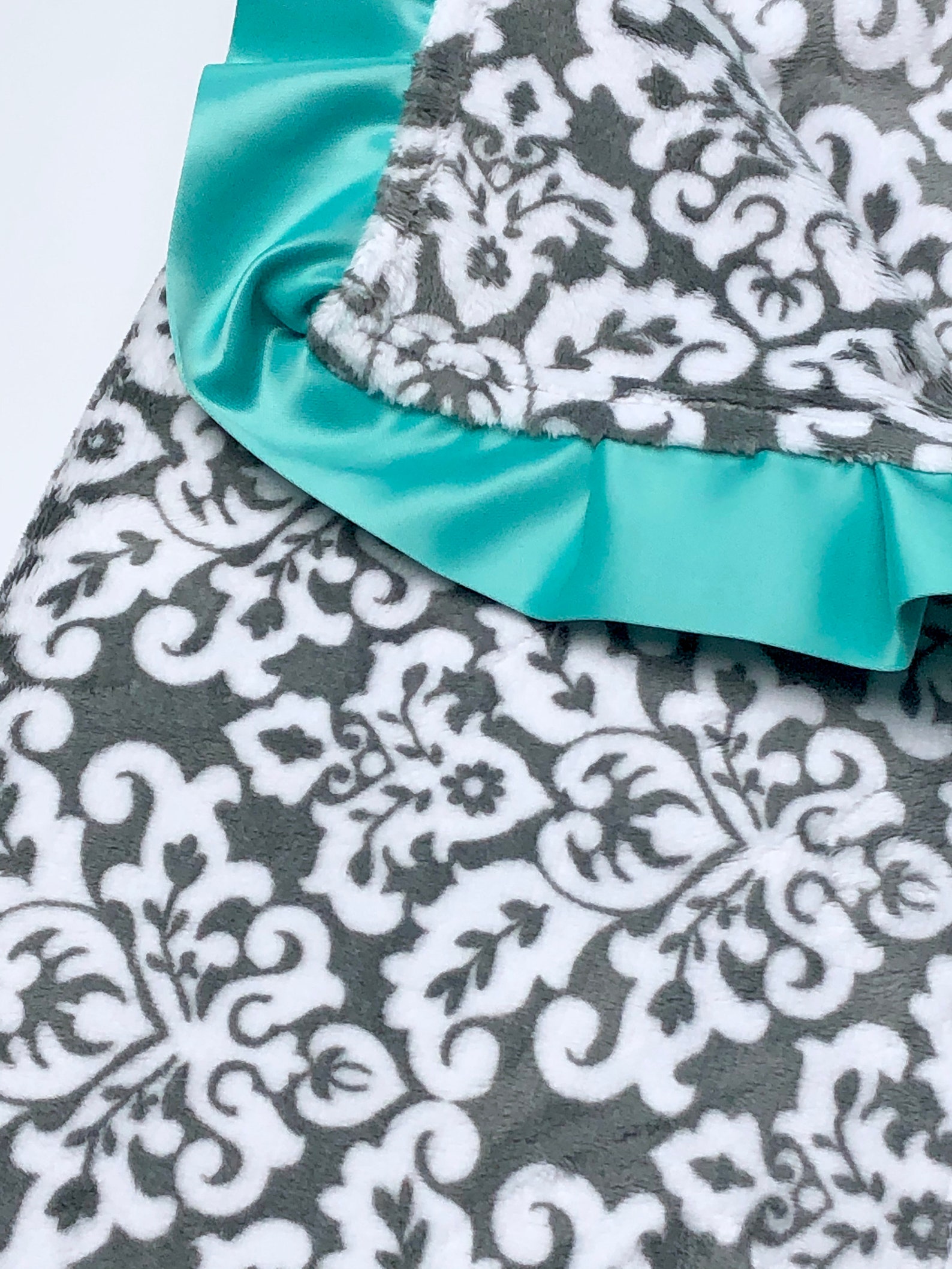 Double Minky Satin Binding Blanket shannon Fabrics Etsy