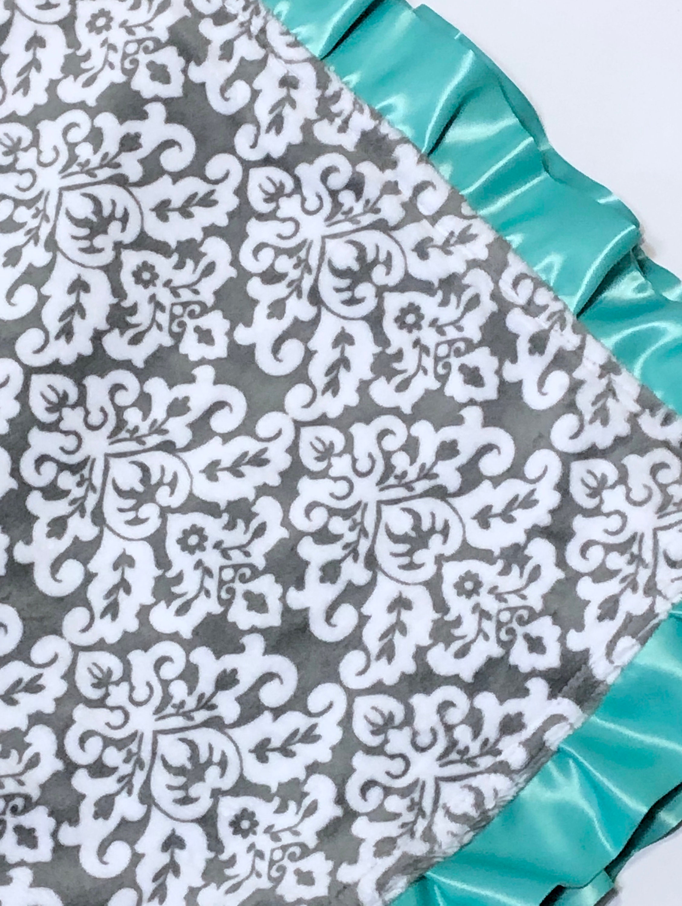 Double Minky Satin Binding Blanket shannon Fabrics Etsy