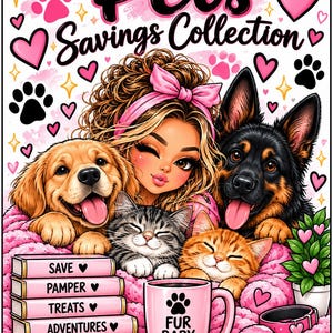 Cute but Sassy Pet Savings collection