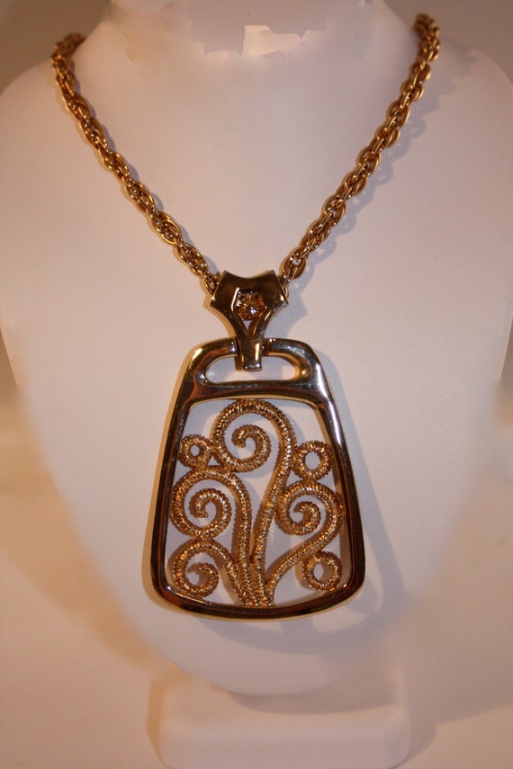 Vintage Necklace Art Deco - image 1