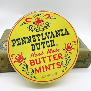 Vintage Tin - Pennsylvania Dutch Butter Mints