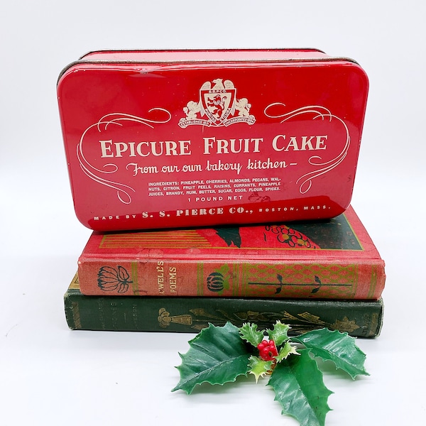 Fruit Cake Tin - Etsy