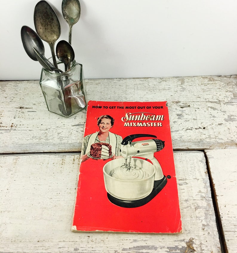 Lot of Three Midcentury Appliance Manuals/instruction Etsy