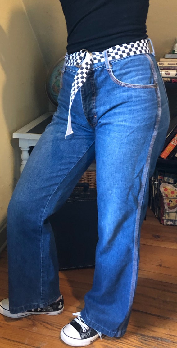 Vintage Straight Leg High Waisted Brittania Jeans