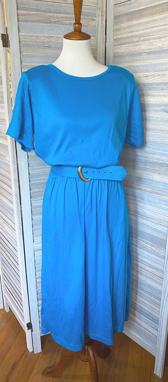 vintage dress and belt Gem