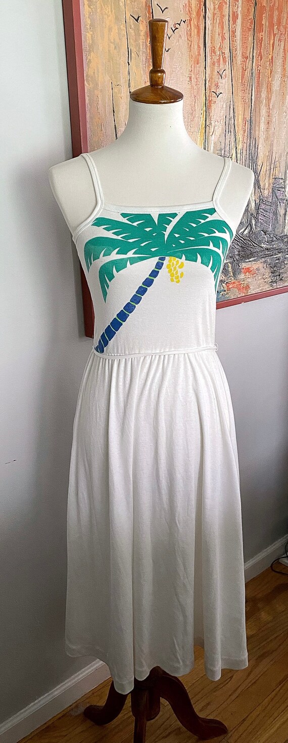 Vintage 70’s Tropical Sundress - image 9