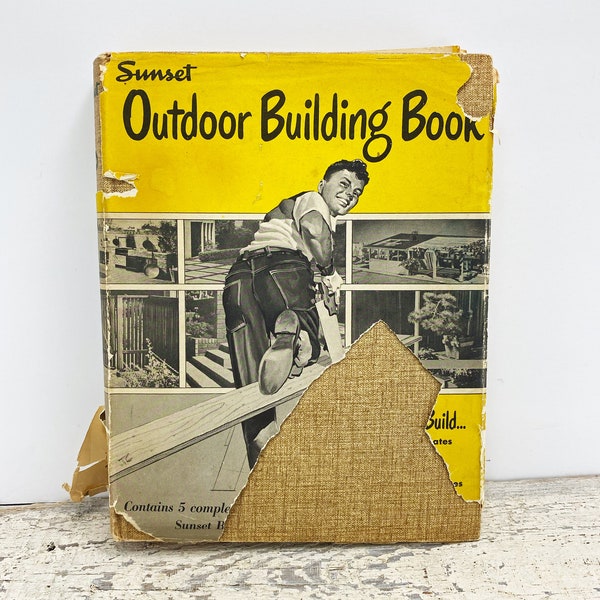 Mid Century Sunset Outdoor Building Book 1953