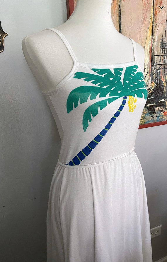 Vintage 70’s Tropical Sundress - image 8