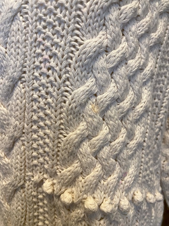 Vintage 90s Y2K Express Chunky Oversized Sweater - image 7