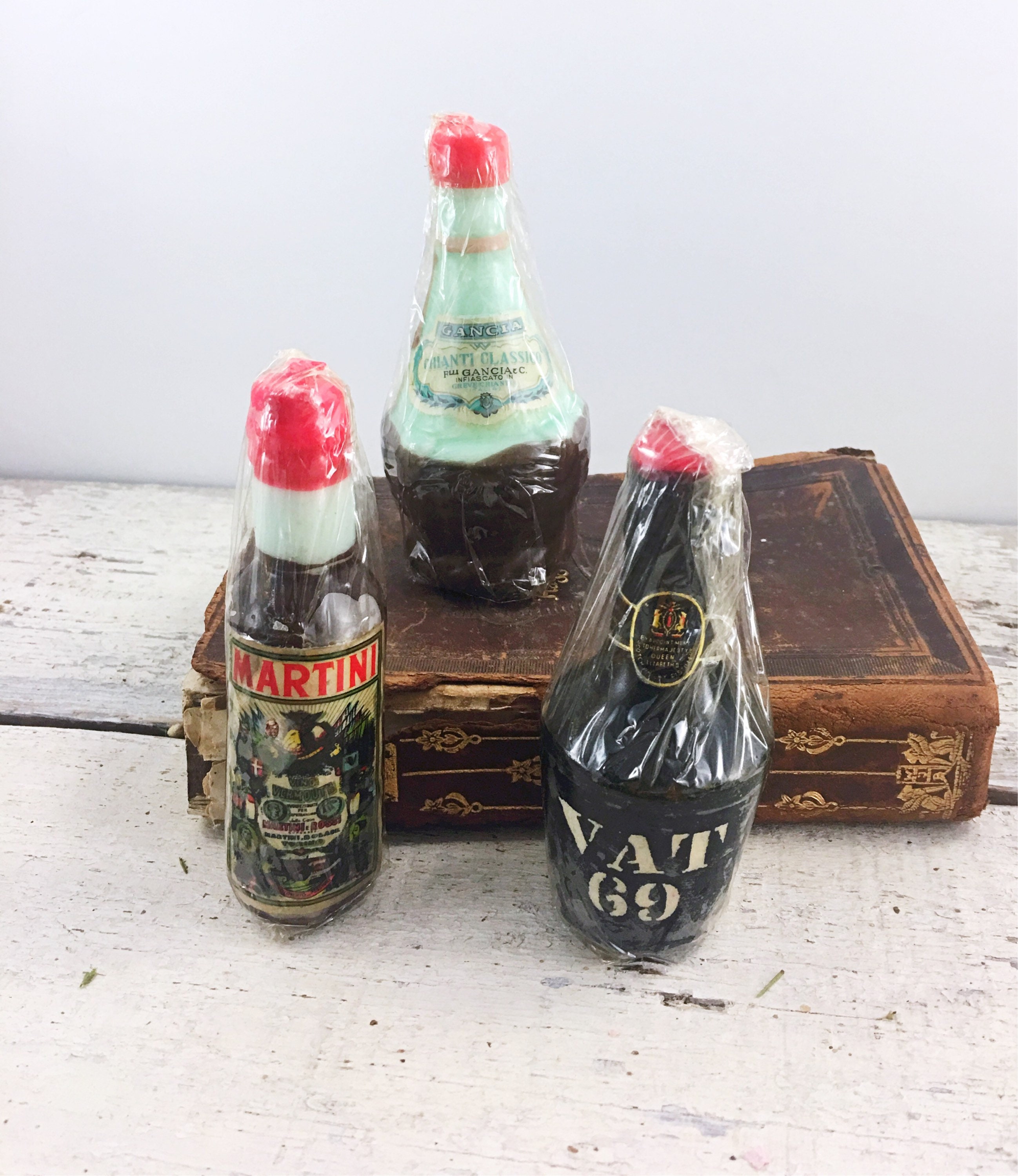 Vintage Novelty Liquor Bottle Candles Etsy 日本