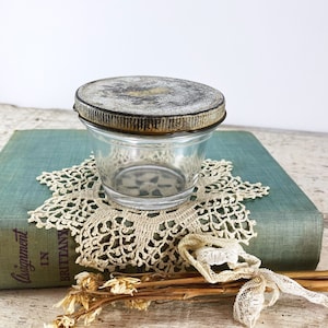 Vintage Jam Jelly Preserves Jar Zinc Lid