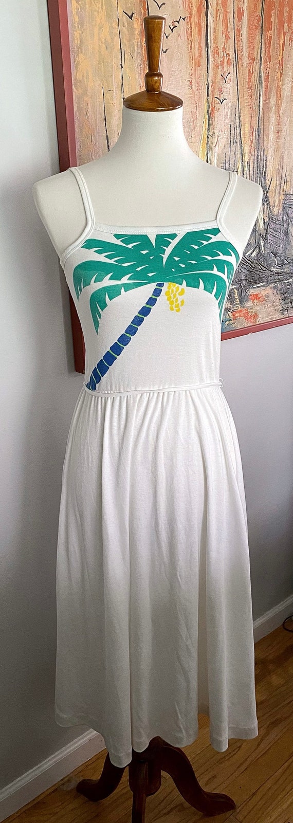 Vintage 70’s Tropical Sundress - image 5