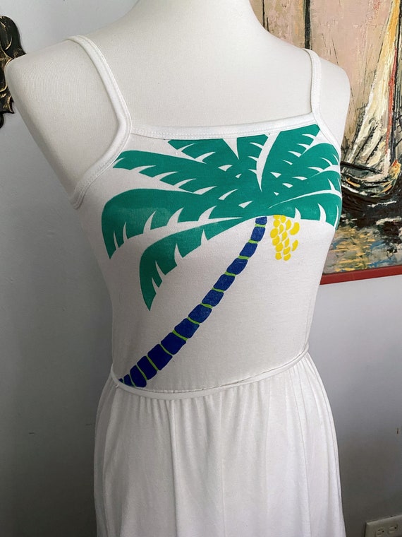 Vintage 70’s Tropical Sundress - image 6