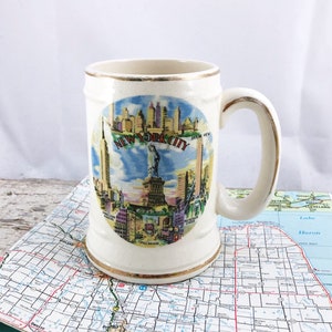 Mid Century New York Souvenir Mug