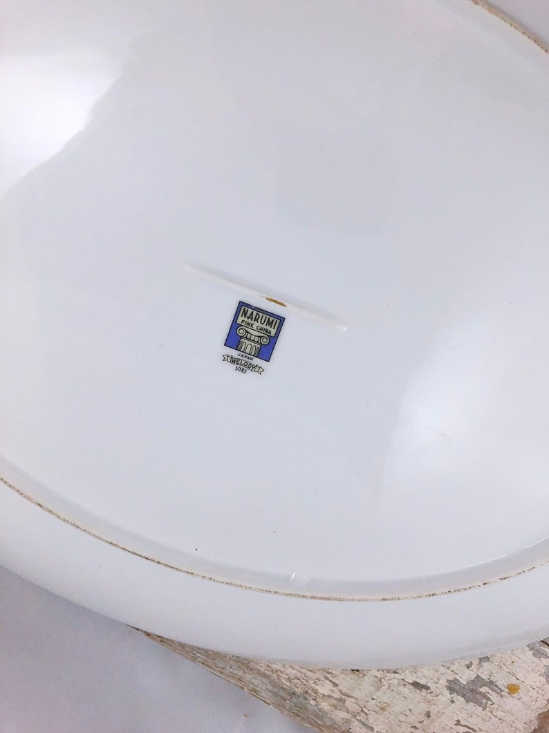Huge Vintage Narumi Fine China Platter