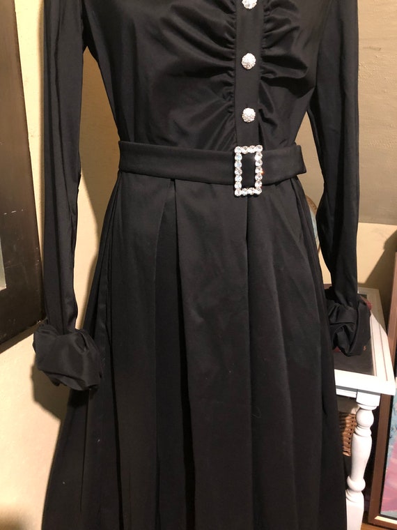 green emerald velvet dress Donna Ricco DR51120 main image 0