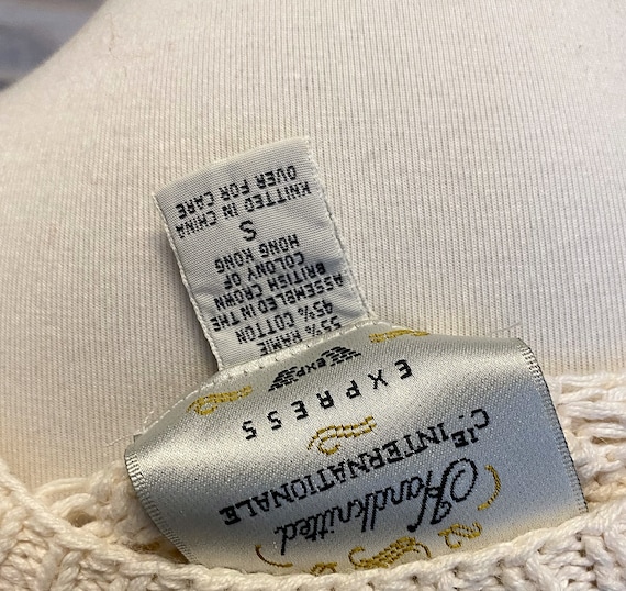 Vintage 90s Y2K Express Chunky Oversized Sweater - image 10