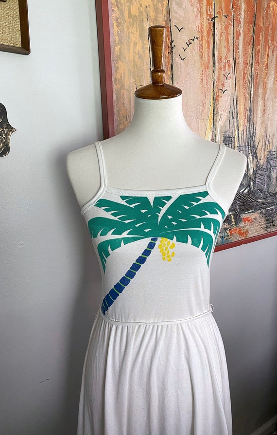 Vintage 70’s Tropical Sundress - image 4