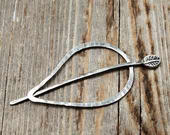 Scarf Pin, Sterling Silver Shawl pin, Sweater Pin, Shawl Pin Silver, Argentium Silver Scarf Pin, Sterling Silver Jewelry brooch, Shawl Pin