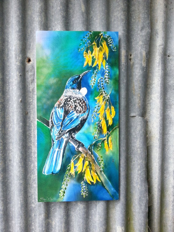 Outdoor Garden Art Wall Panel New Zealand Tui Birdnz Native - Tui Bird Wall Art Nz