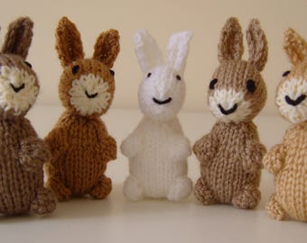 Knitted Woodland Folk. Your own selection, any 5, fox,rabbit,owl,grey squirrel,badger,red squirrel,hedgehog,mouseotter or mole