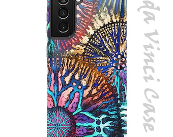 Cosmic Star Coral Case for Samsung Galaxy S21 / S21 Plus / S21 Ultra - Colorful Abstract Dual Layer Case