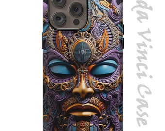 Aurora Ziami - Mask Case for iPhone 15 / iPhone 15 Plus /  iPhone 15 Pro  / iPhone 15 Pro Max / Dual Layer Tough Case and Magsafe Case