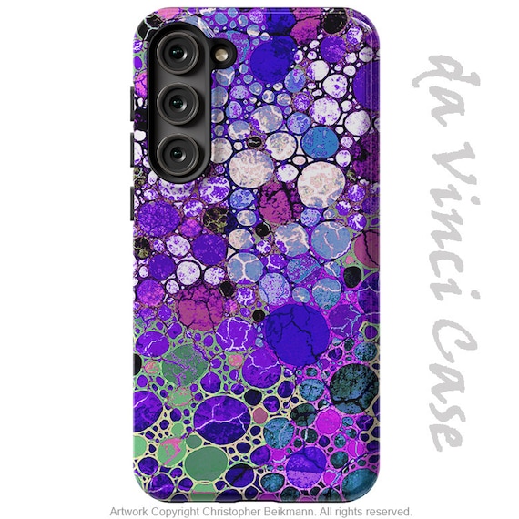 Purple Bubble Abstract Case for Samsung Galaxy S23 S23 Plus