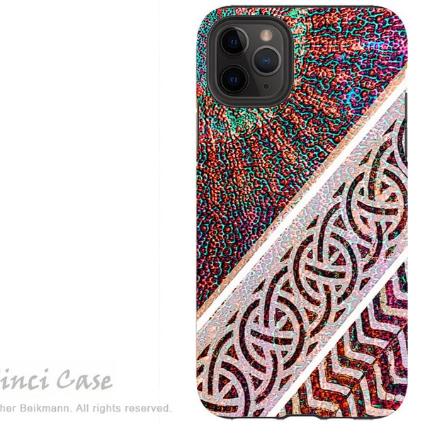 Colorful Firenze Pattern Case for iPhone 11 / iPhone 11 Pro  / iPhone 11 Pro Max / Dual Layer Tough Case for Apple iPhone XI