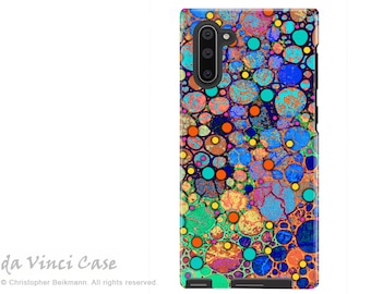 Confetti Bubbles Abstract Case for Samsung Galaxy Note 10 / Note 10 PLUS - Colorful Dual Layer Tough Case