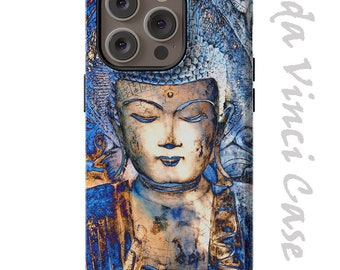 Inner Guidance - Blue Buddha Case for iPhone 15 / iPhone 15 Plus /  iPhone 15 Pro  / iPhone 15 Pro Max / Tough Case and Magsafe Case