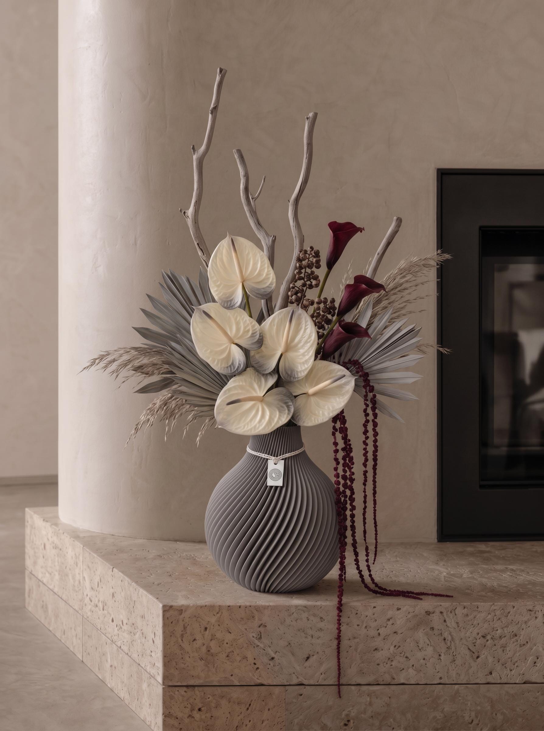 Blumen für bodenvasen