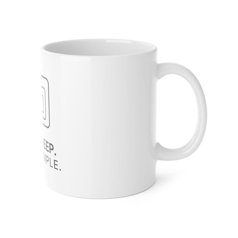 Think Deep. Speak Simple. Mug | TINNKEO image 4