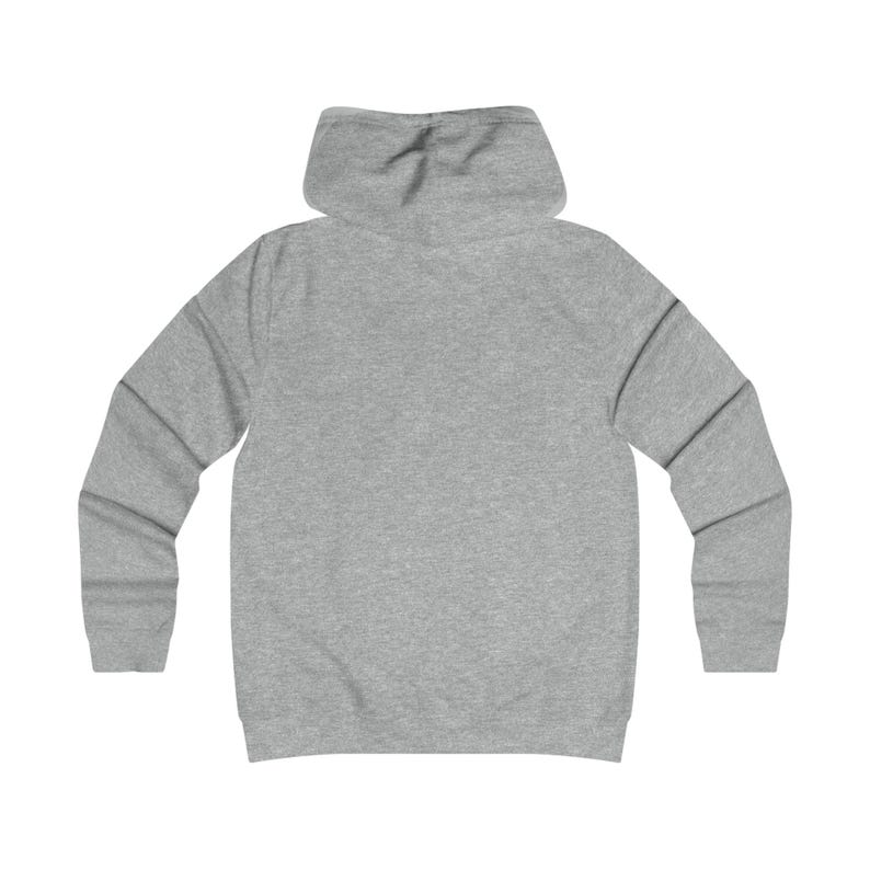 Hoodie met leeuwinnetje en stille kracht, statement sweatshirt voor dames, linosnede stijl, cadeau voor haar, TINNKEO afbeelding 4
